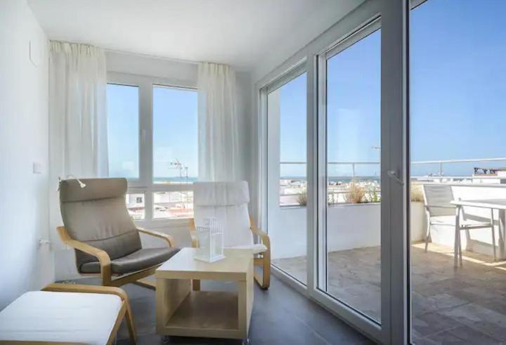 Apartamento Con Terraza Vistas Al Mar. Конил-де-ла-Фронтера Екстериор снимка